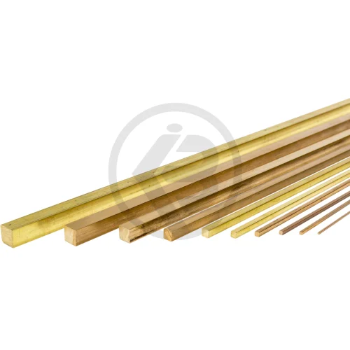 Brass Square Rods